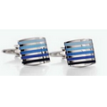 Show Your Stripes Blue Cuff Links